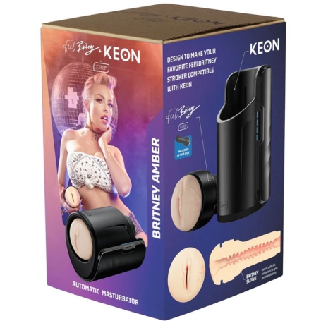 Автоматический мастурбатор Kiiroo Keon - Britney Amber