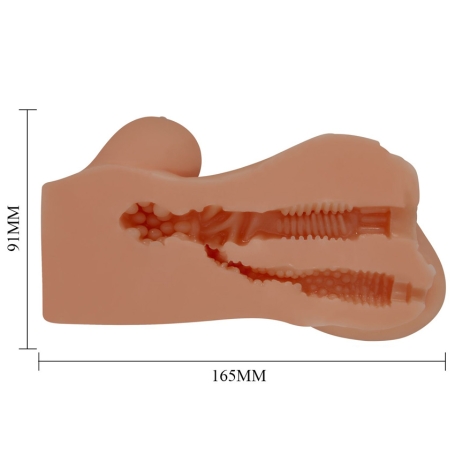 Мастурбатор (вагина-анус) Crazy Bull Hannah